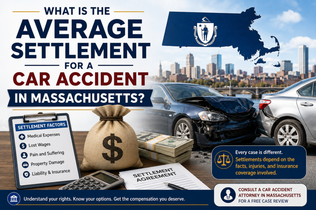 What Is the Average Settlement for a Car Accident in Massachusetts